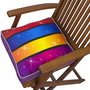 Aberto Design Cojín YM1270 Multicolor 42 x 42 cm